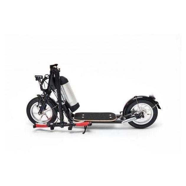 Zümaround ZÜMAROUND| miniZüm Collapsible 12“ Wheels Electric Kick Hybrid Scooter - eBike Haul