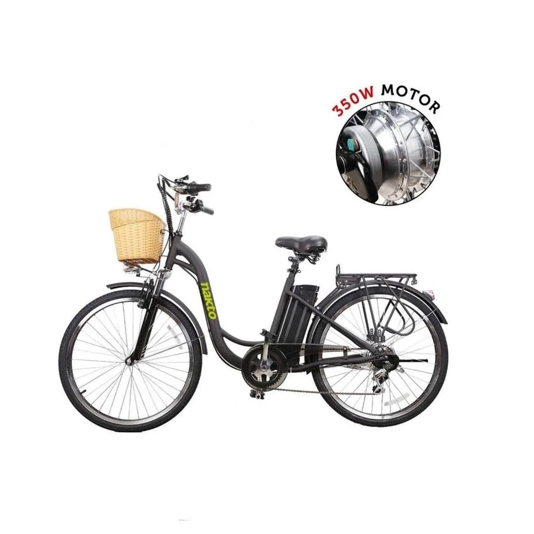Nakto Camel 2 Step-Thru Step-Thru Electric Bikes White 10