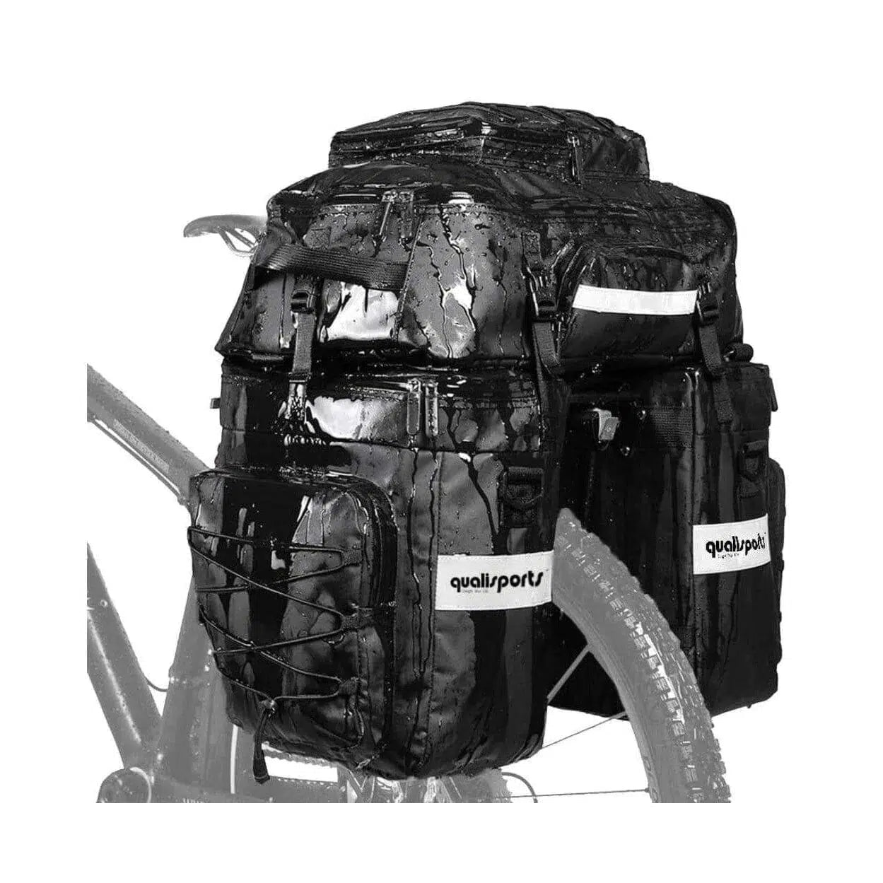 Qualisports Pannier Bag 75L Set 3 in 1|Qualisports - eBike Haul