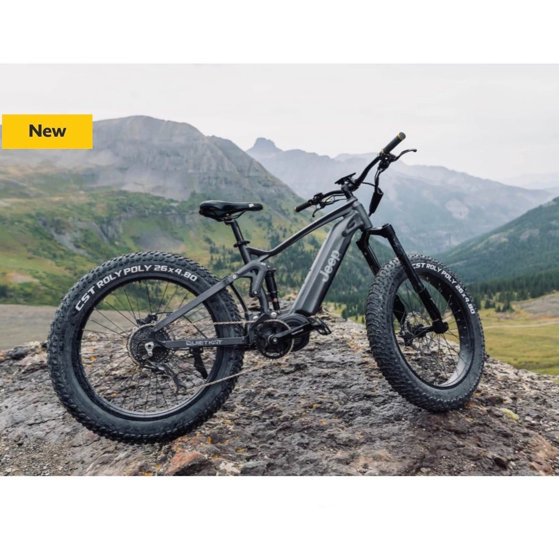 QUIETKAT QUIETKAT| Jeep Ultimate Off-Road All Terrain Fat Tire Mountain Electric Bike - eBike Haul