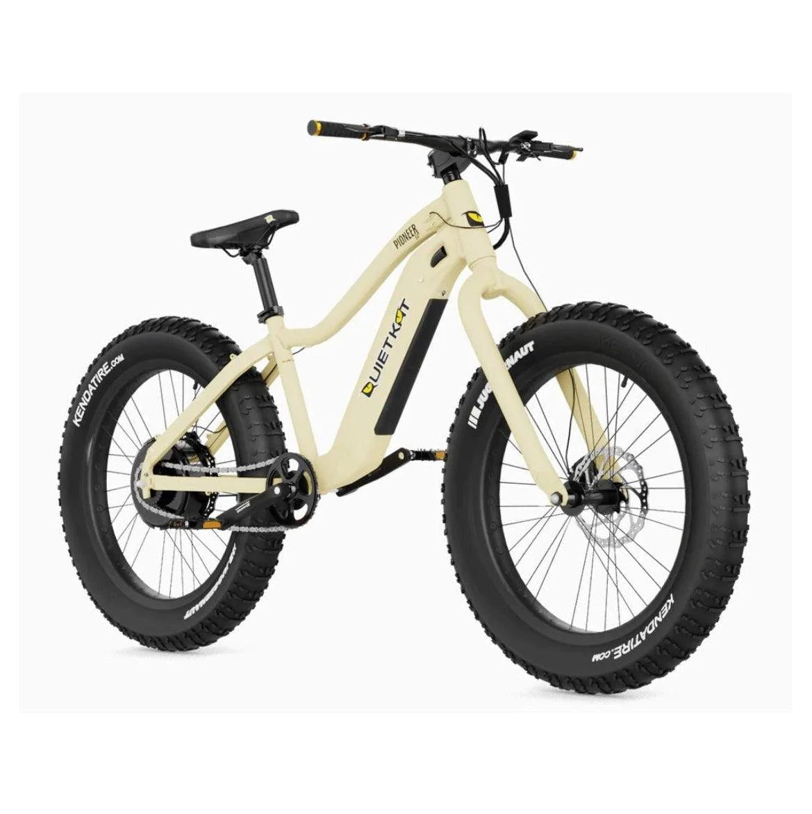 QUIETKAT QUIETKAT| Pioneer Commuter All Terrain Fat Tire Hunting Electric Bike - eBike Haul