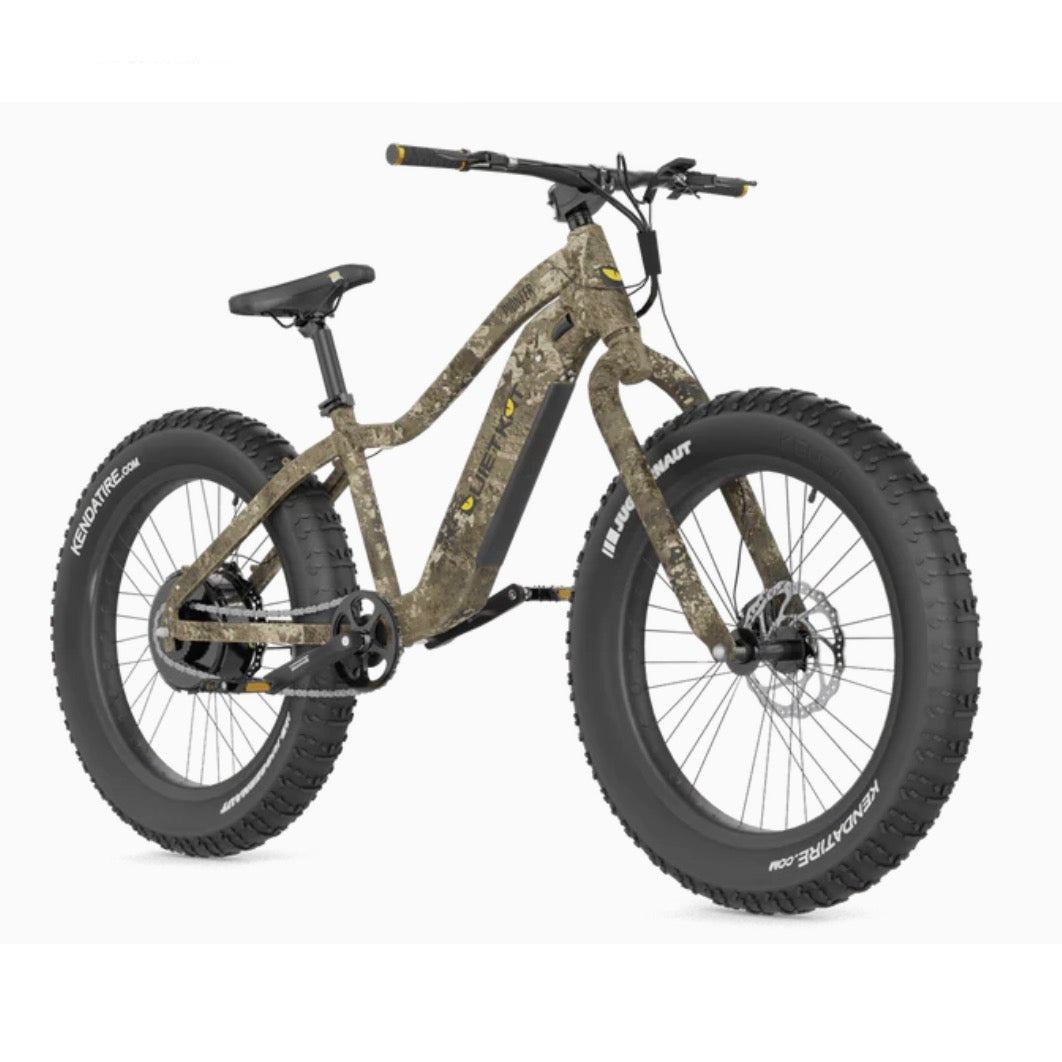QUIETKAT QUIETKAT| Pioneer Commuter All Terrain Fat Tire Hunting Electric Bike - eBike Haul
