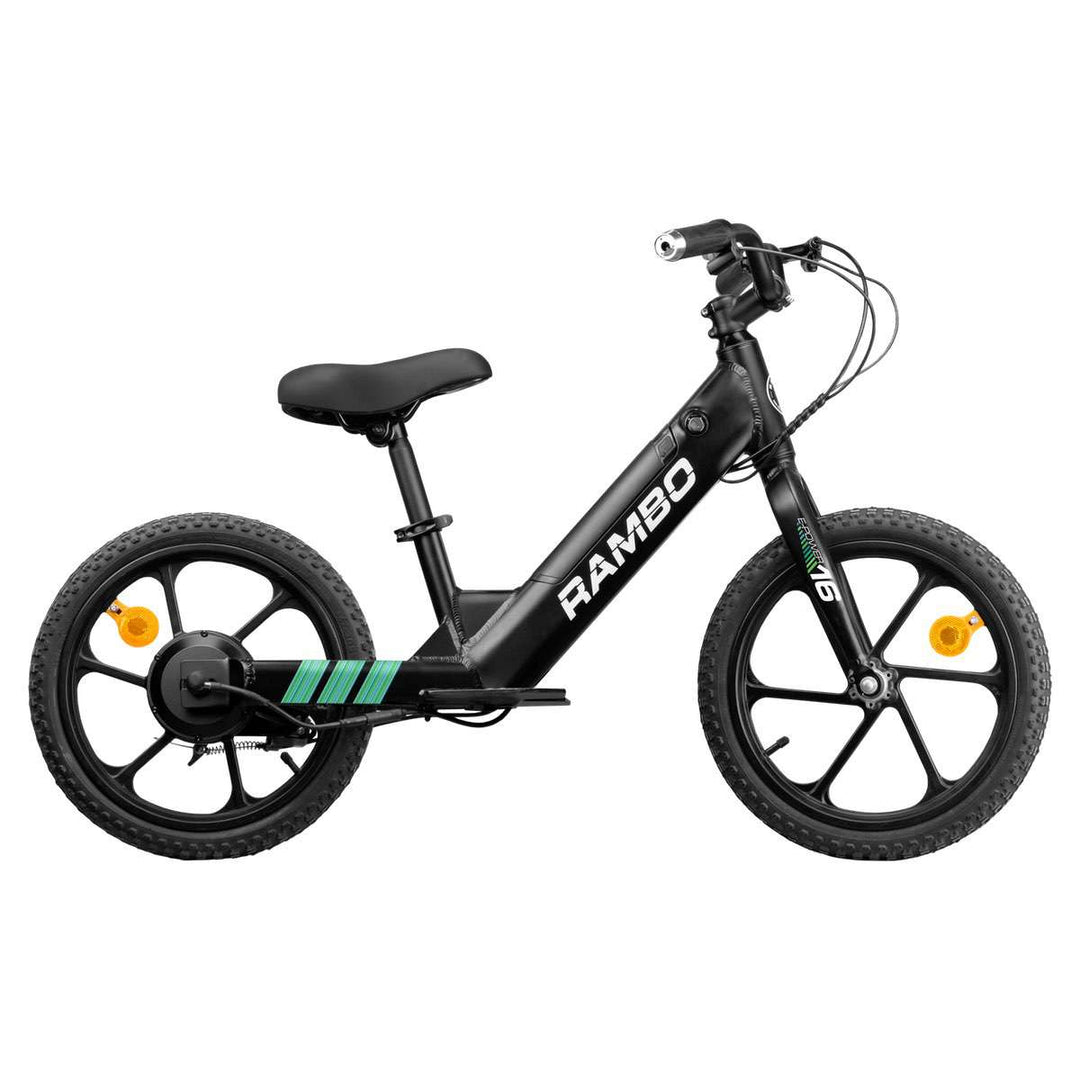 RAMBO RAMBO| LIL WHIP 250W 16″ LIL WHIP Kids Electric Bike - eBike Haul