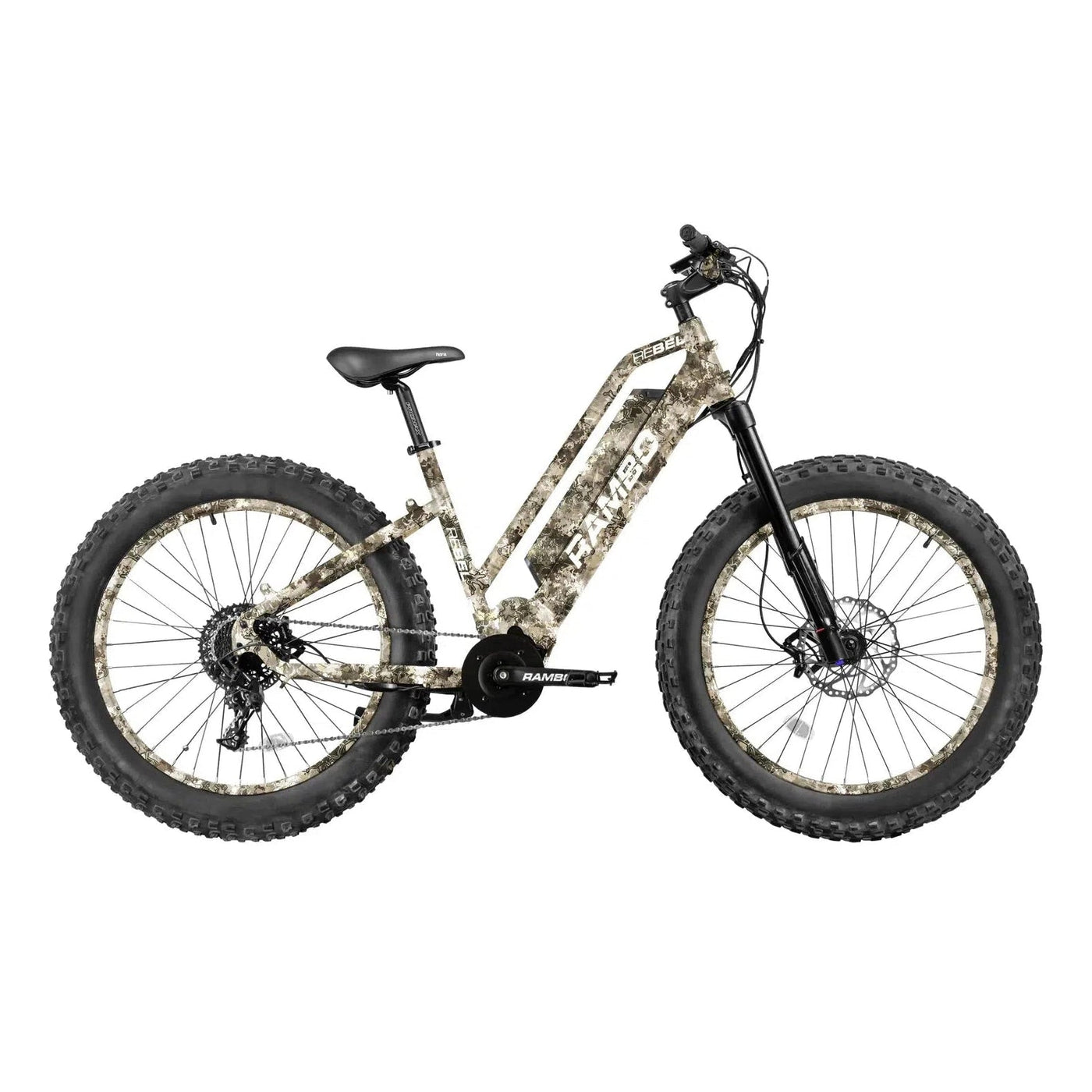 RAMBO RAMBO| REBEL Step Thru XTreme Performance Electric Bike - eBike Haul