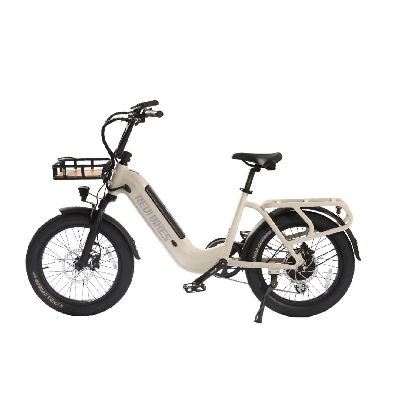 REVI BIKES REVI BIKES| Front Basket With Cup Holder For Runabout.2 - eBike Haul