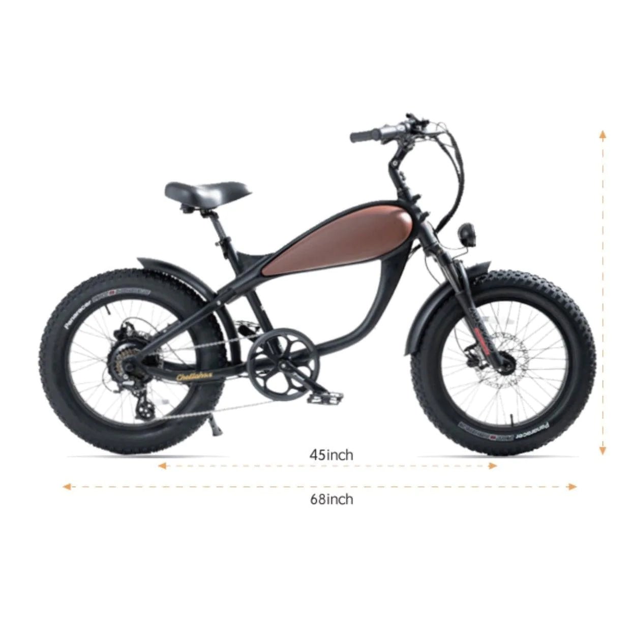REVI BIKES REVIBIKE| Cheetah Min 500W/ 720Wh Fat Tire Electric Bike - eBike Haul