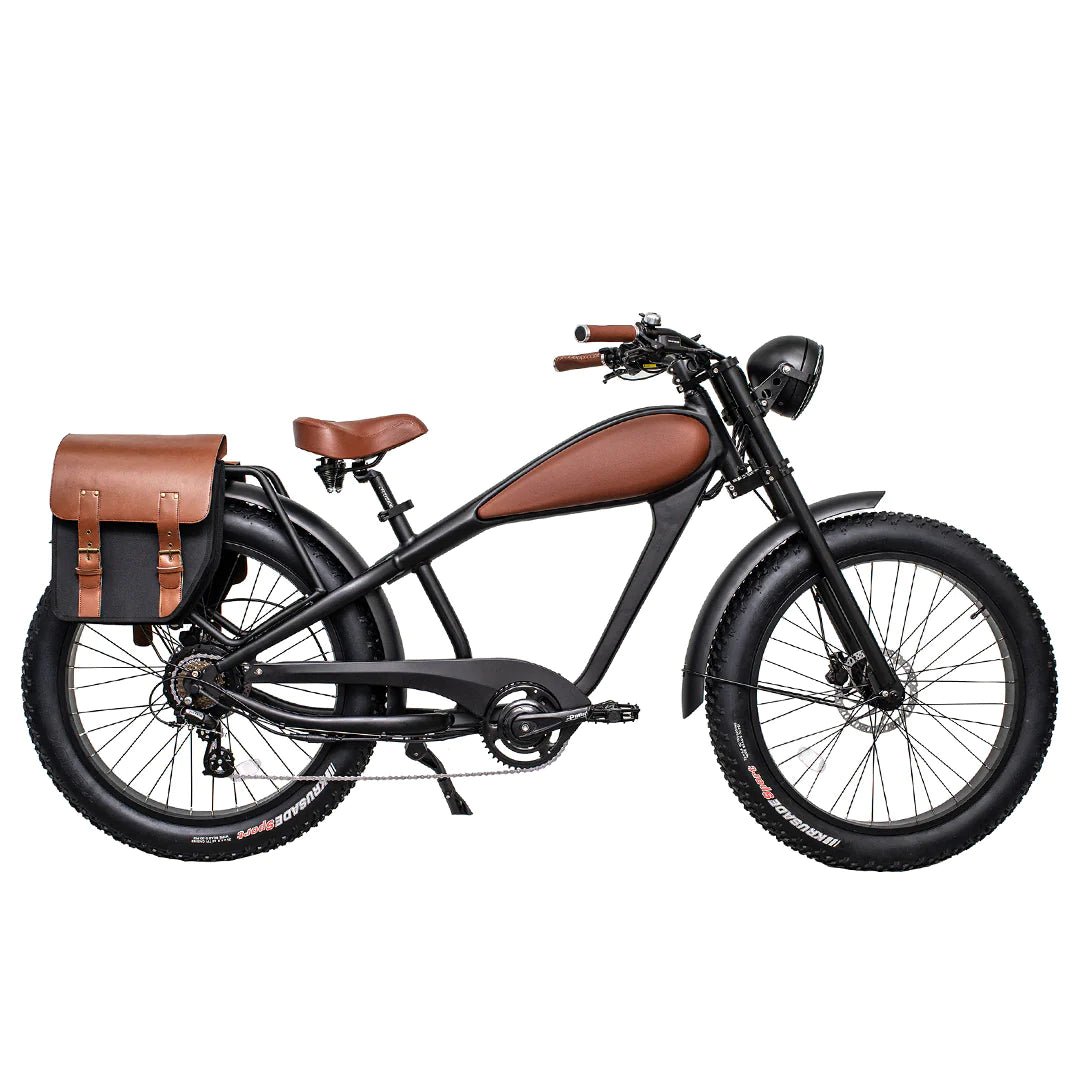 REVIBIKE Cheetah The Most Comfortable 48V 17.5Ah Fat Tire Electric Bik eBike Haul