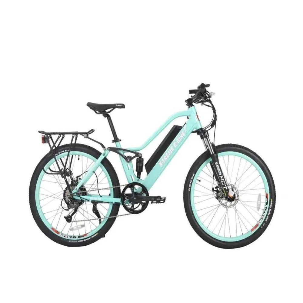 X-Treme Sedona 48 Volt Lithium Powered step-Through Mountain Electric Bike - eBike Haul