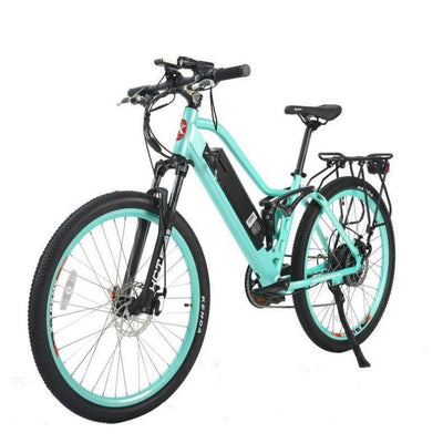 X-Treme Sedona 48 Volt Lithium Powered step-Through Mountain Electric Bike - eBike Haul