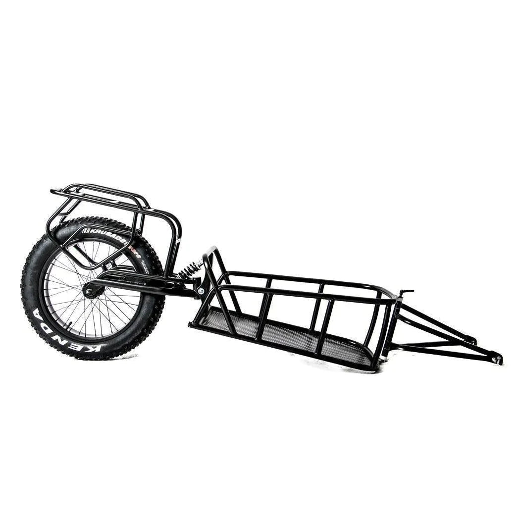 Single Track Fat Tire Bike Cart Cargo Trailer for Hunting