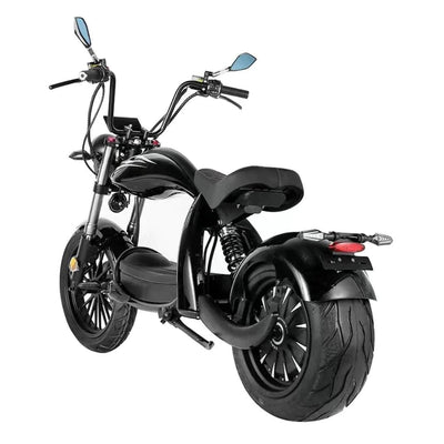 SoverSky SoverSky| M5 2000W/30A Lithium 40 Miles Range Fat Tire Chopper Scooter - eBike Haul