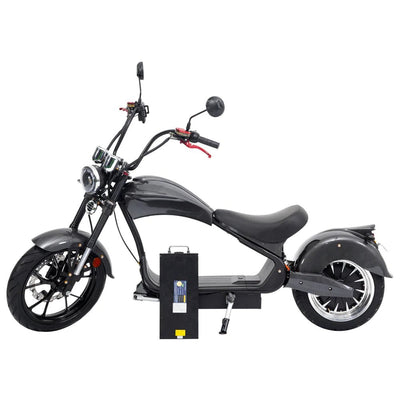 SoverSky SoverSky| MH3 4000W-45MPH Lithium Chopper Scooter Electric Motocycle - eBike Haul