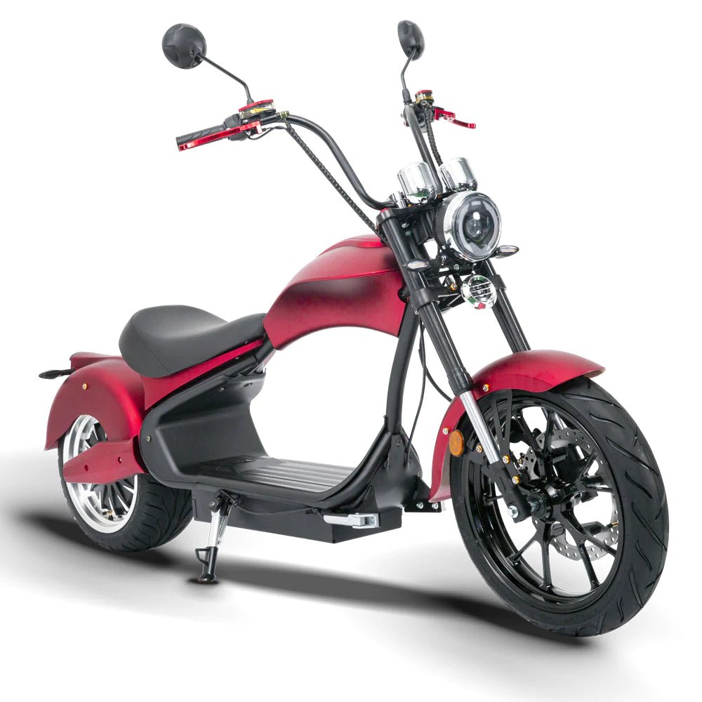 SoverSky| MH3 4000W-45MPH Lithium Chopper Scooter Electric Motorcycle