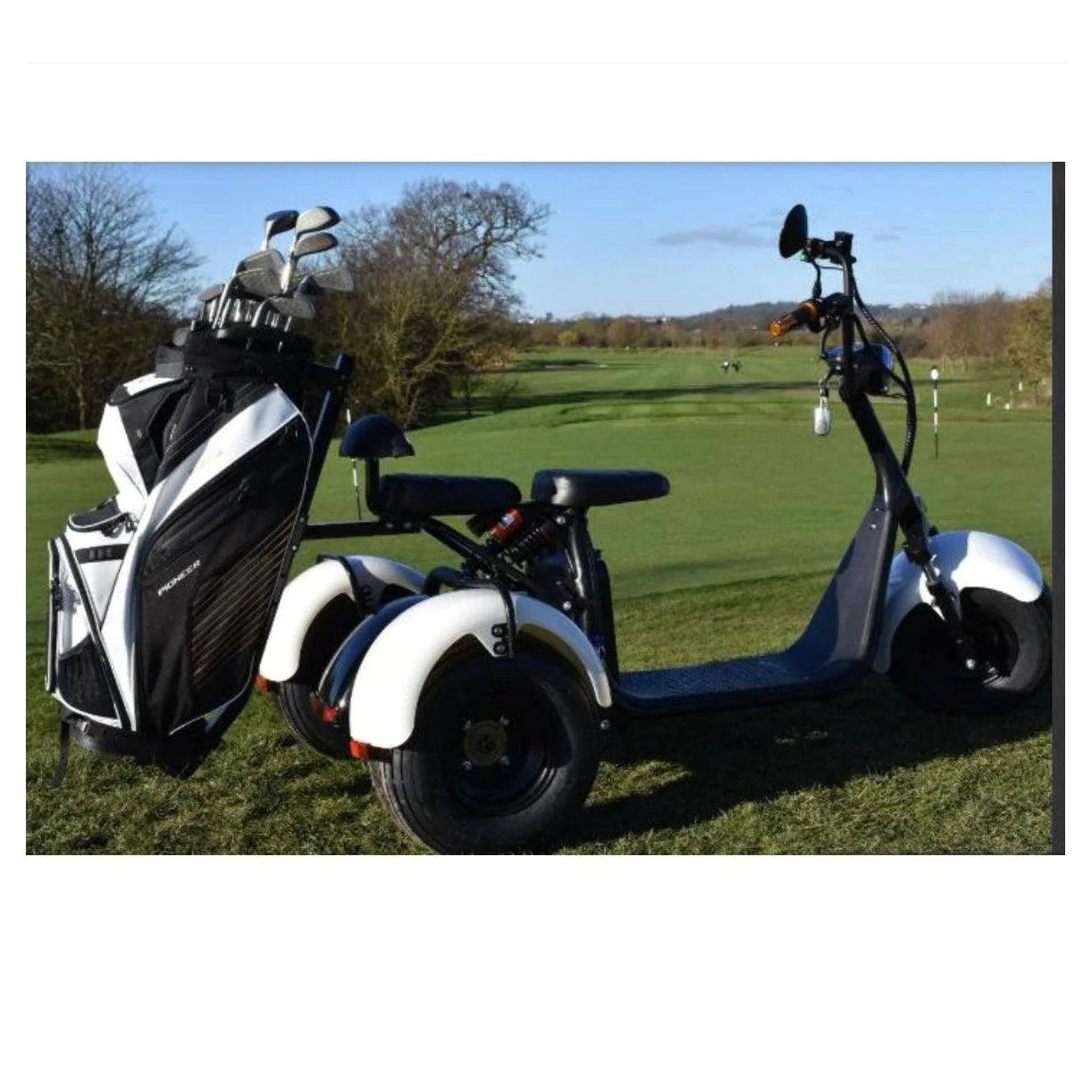 SoverSky SoverSky|T7.0 Electric Golf Trike Scooter Three wheel Golf Carts - eBike Haul