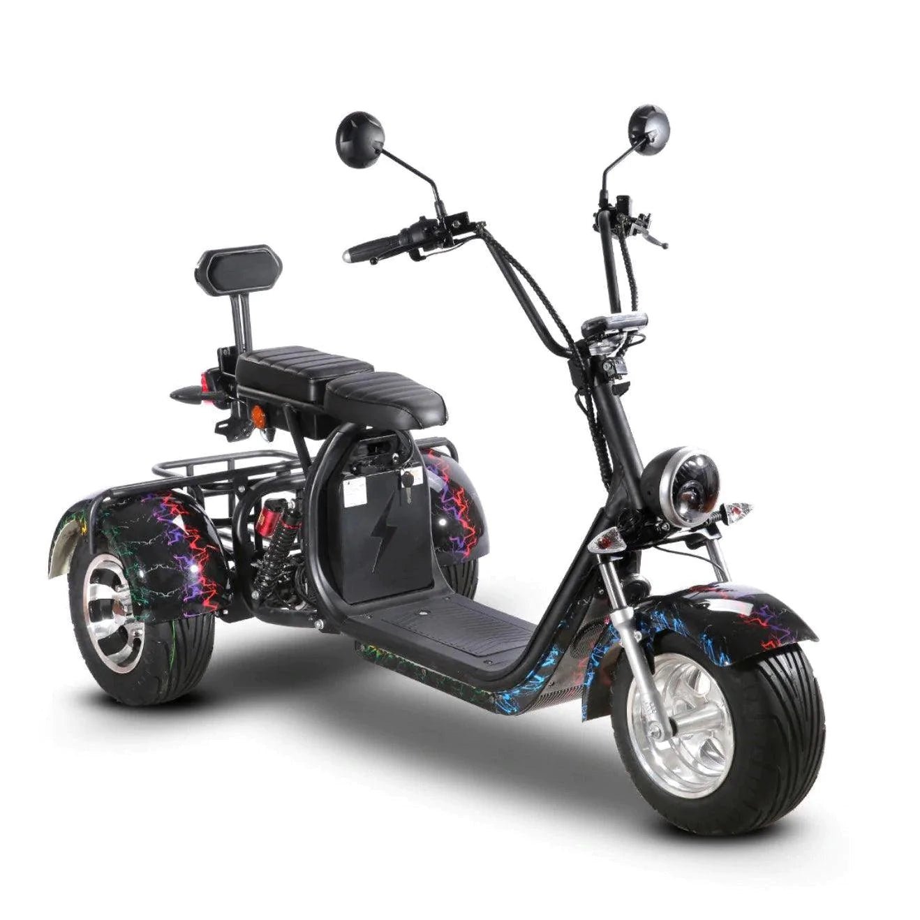 SoverSky SoverSky| T7.1/T7.2 Electric Fat Tire 2000W Mobility Adult Golf Trike - eBike Haul