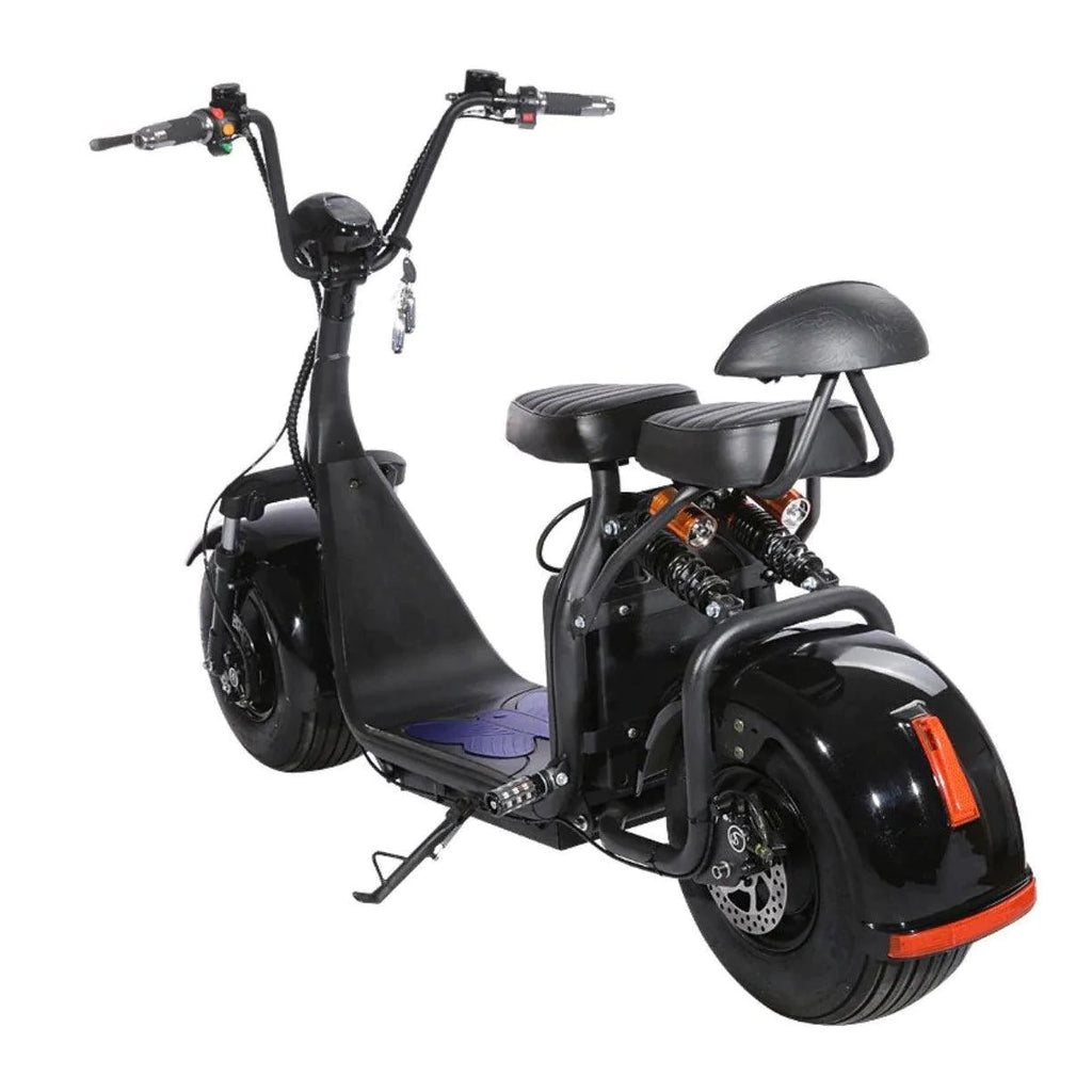 COCORO SoverSky X7| Fat Tire Lithium Electric Scooter Citycoco-2000W,2