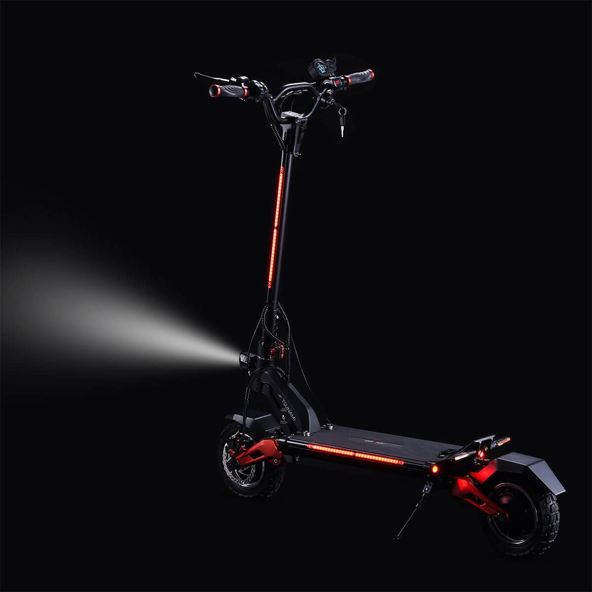 SYNERGY SYNERGY| TSUNAMI Dual Powerful 1200W X 2 52V, 24.8Ah Offroad electric Scooter - eBike Haul
