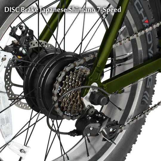 TRACER TRACER| COYOTE 20" 48V/12.5Ah 500W Folding Fat Tire Electric Bike - eBike Haul