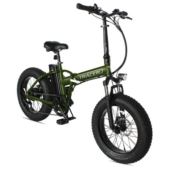 TRACER TRACER| COYOTE 20" 48V/12.5Ah 500W Folding Fat Tire Electric Bike - eBike Haul