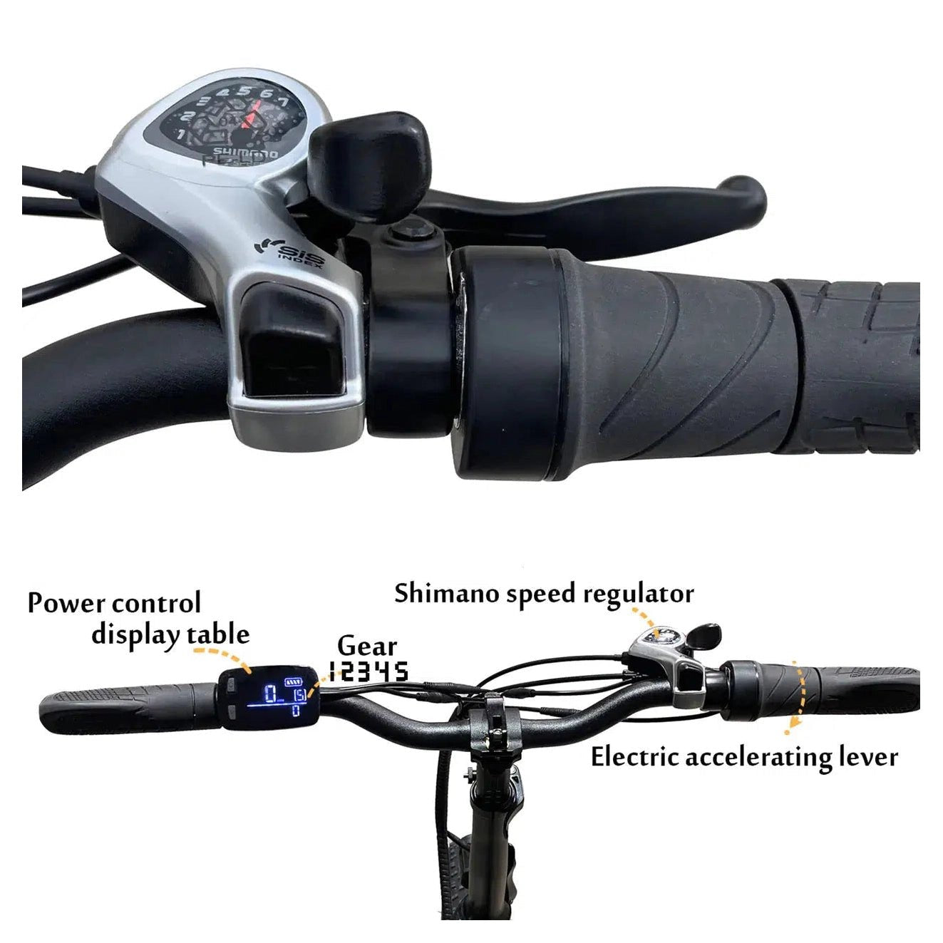 TRACER TRACER| COYOTE 20" 48V/12.5Ah 500W Folding Fat Tire Electric Bike - eBike Haul
