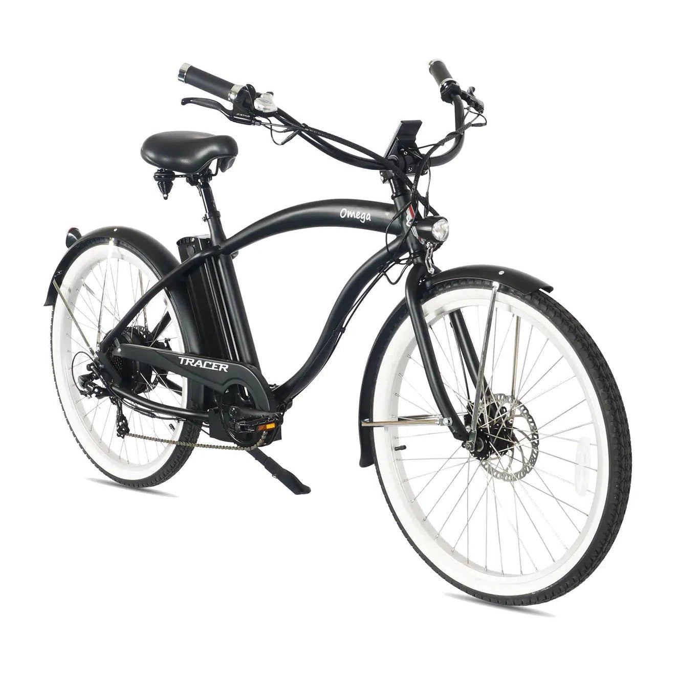 TRACER TRACER| OMEGA 26" 500 W Beach Cruiser Electric Bike For Men - eBike Haul