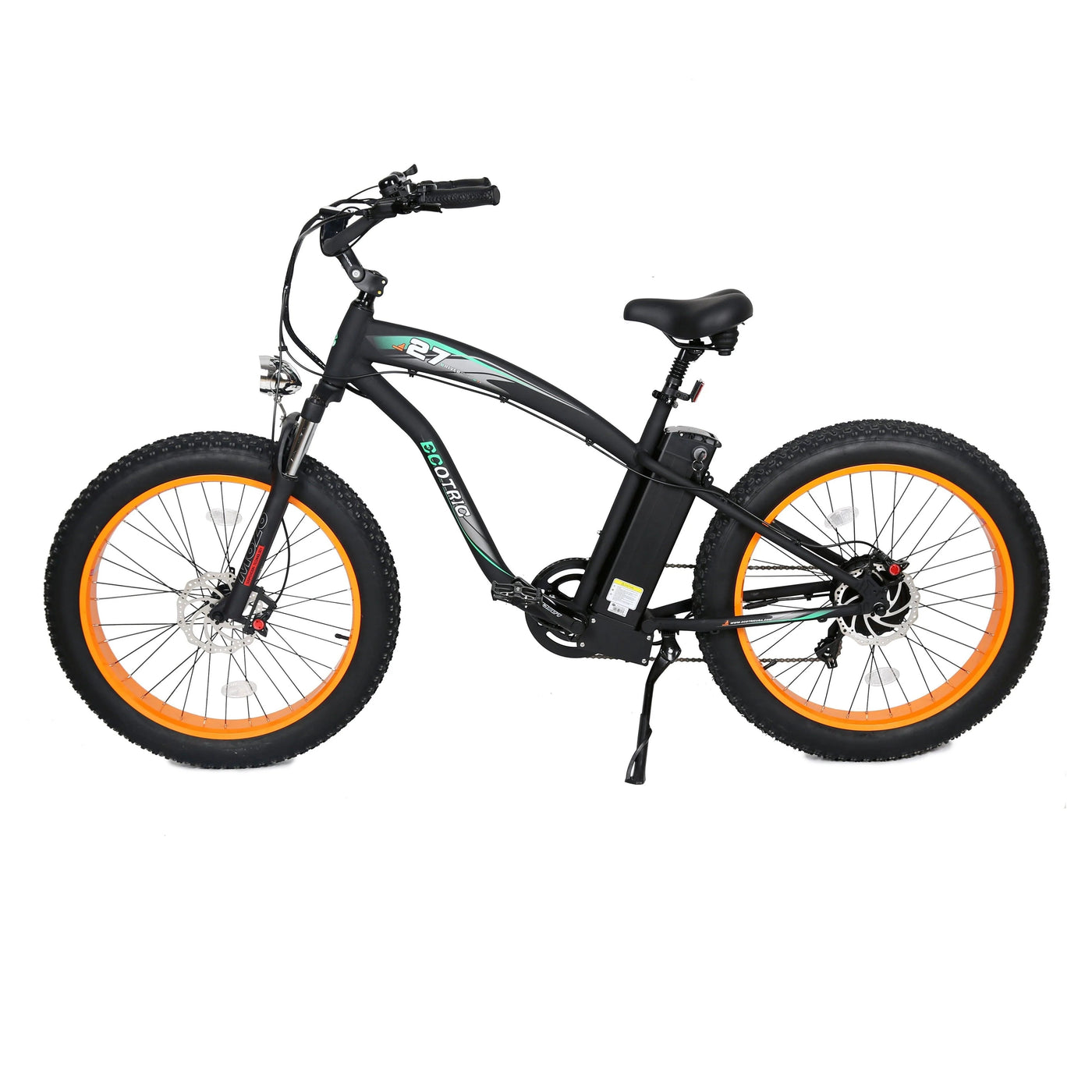 ECOTRIC UL Certified-Ecotric Hammer Electric Fat Tire Beach Snow Electric Bike - eBike Haul