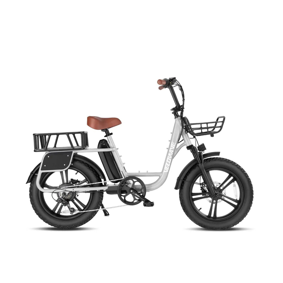 VELOWAVE VELOWAVE|PRADO S2.0 750W Commuter Fat Tire Electric Bike - eBike Haul