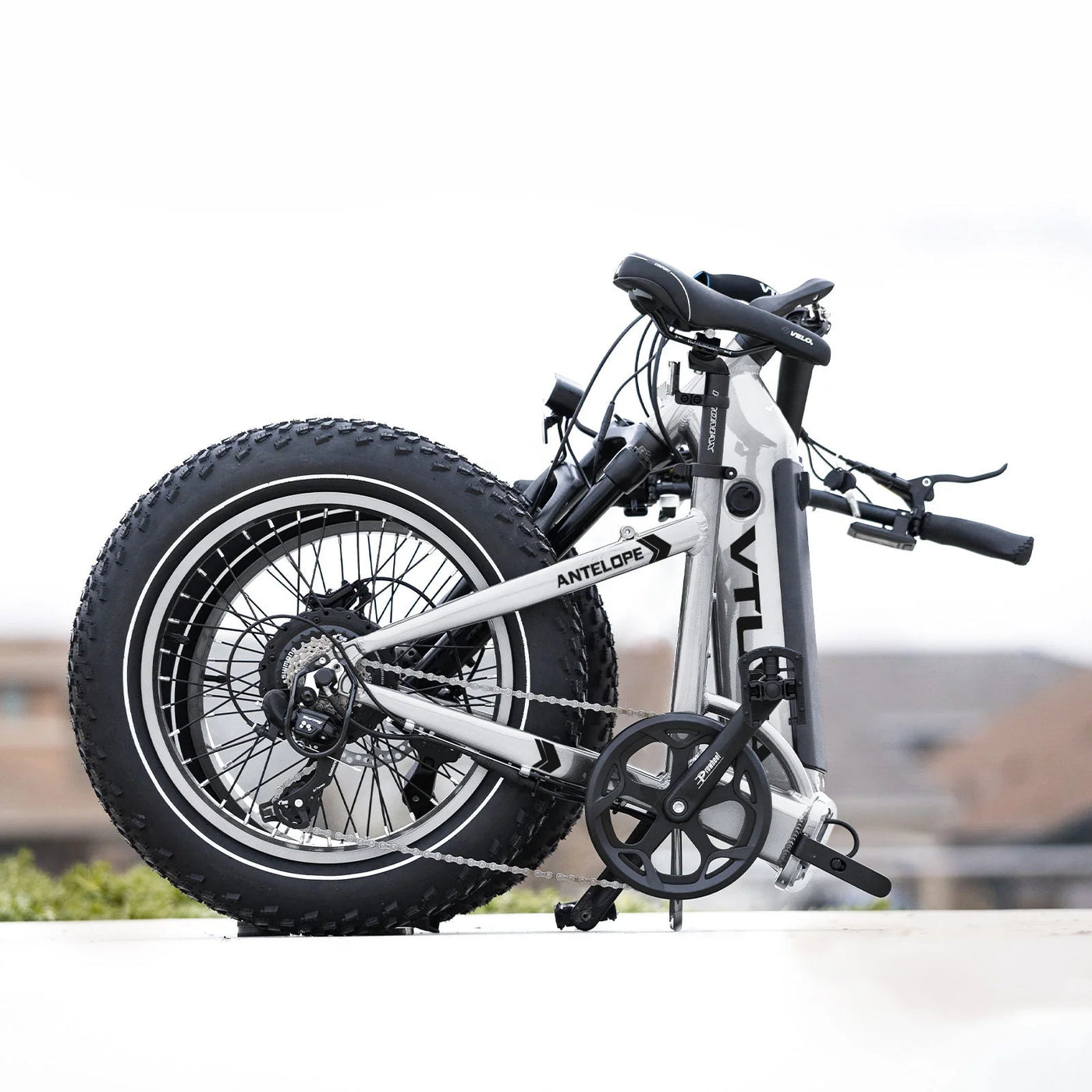VTUVIA VTUVIA| SX20 Antelope Step-Thru Folding Fat Tire Electric Bike - eBike Haul