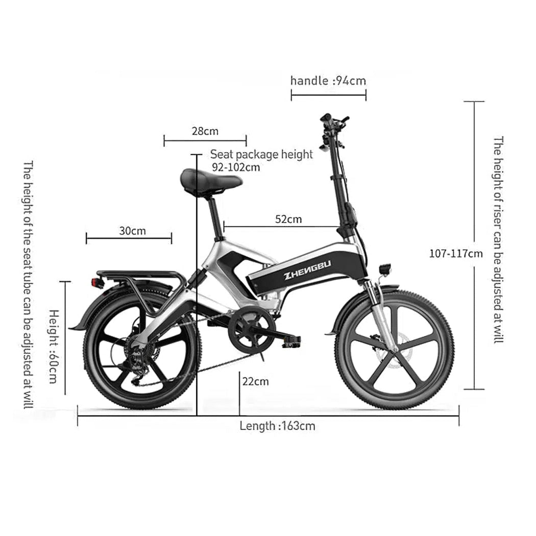 Zhengbu 2024 electric bike